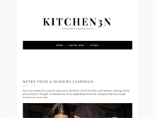 Tablet Screenshot of kitchen3n.com